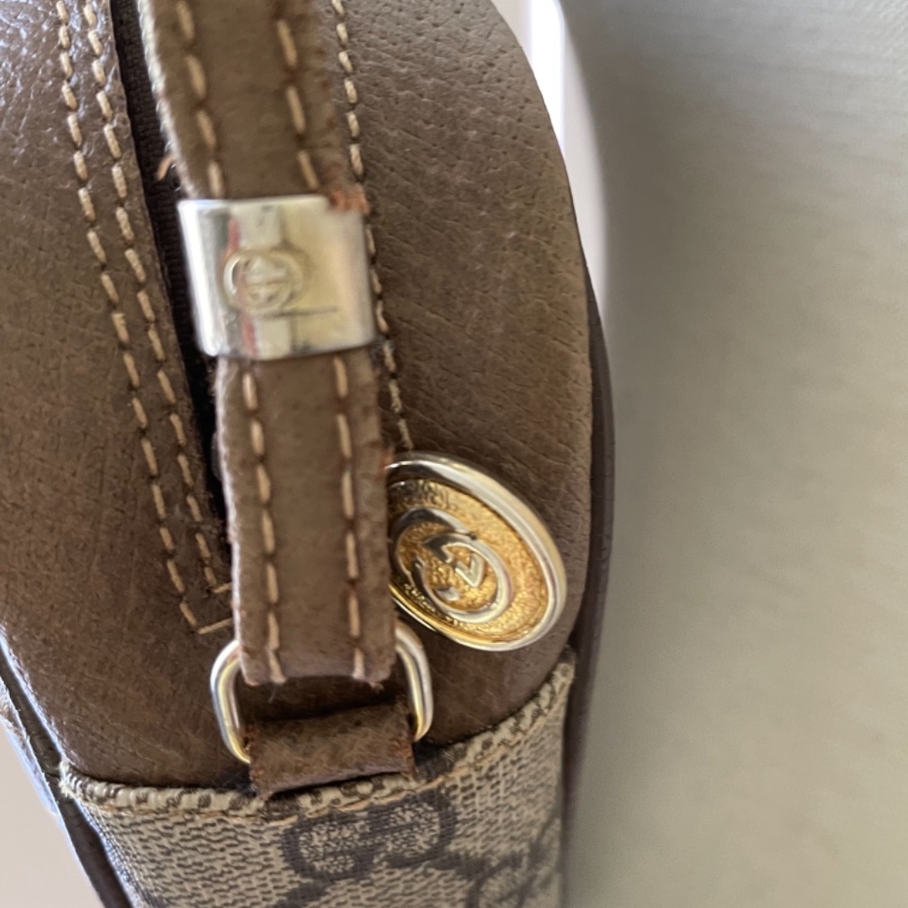 Authentic Vintaged Gucci Camera Bag - image 2